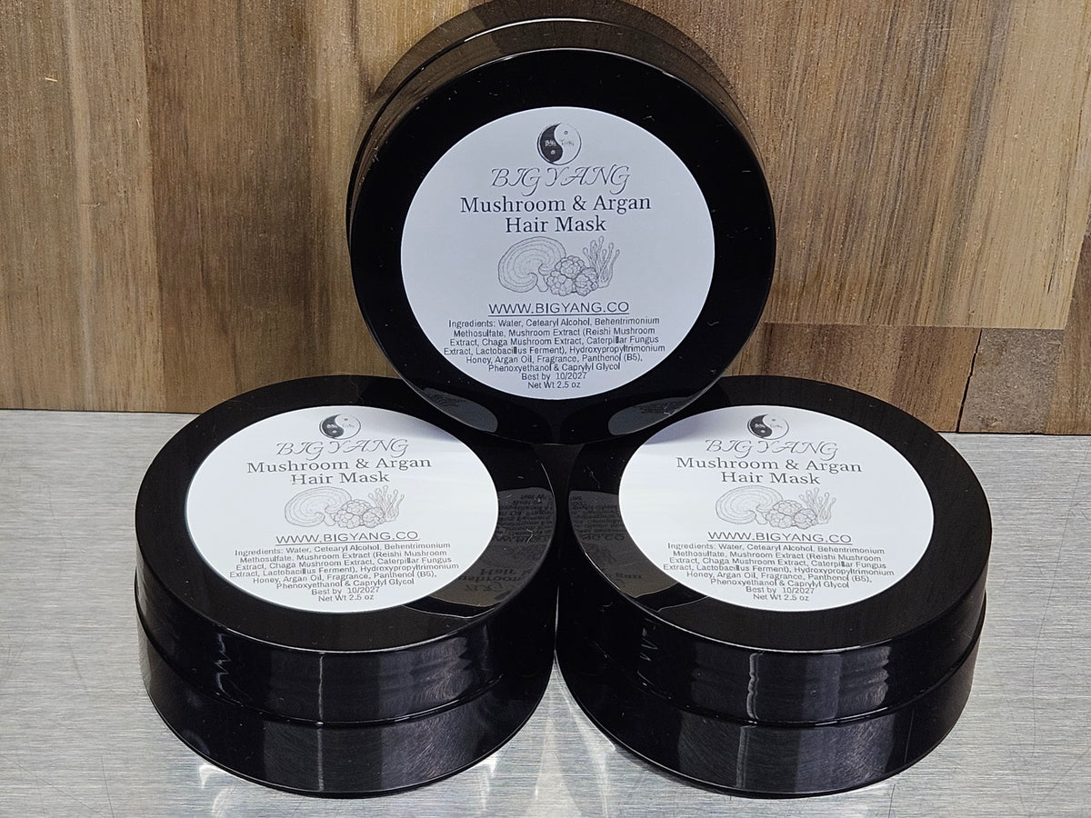 Mushroom & Argan Hair Mask