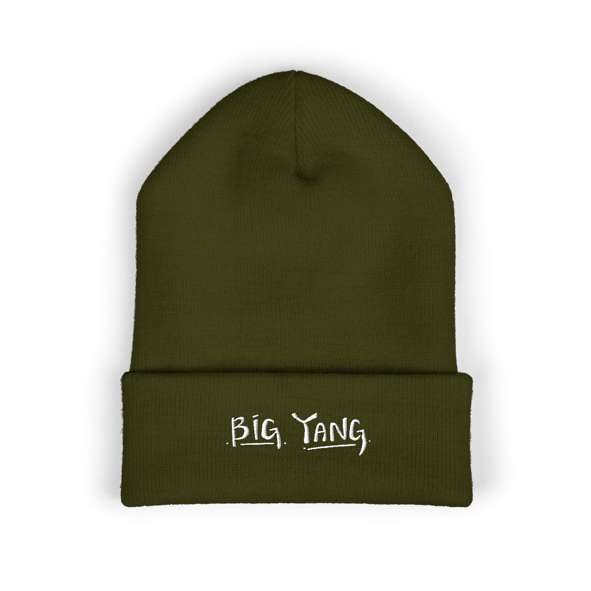 Big Yang Cuffed Beanie - Embroidered