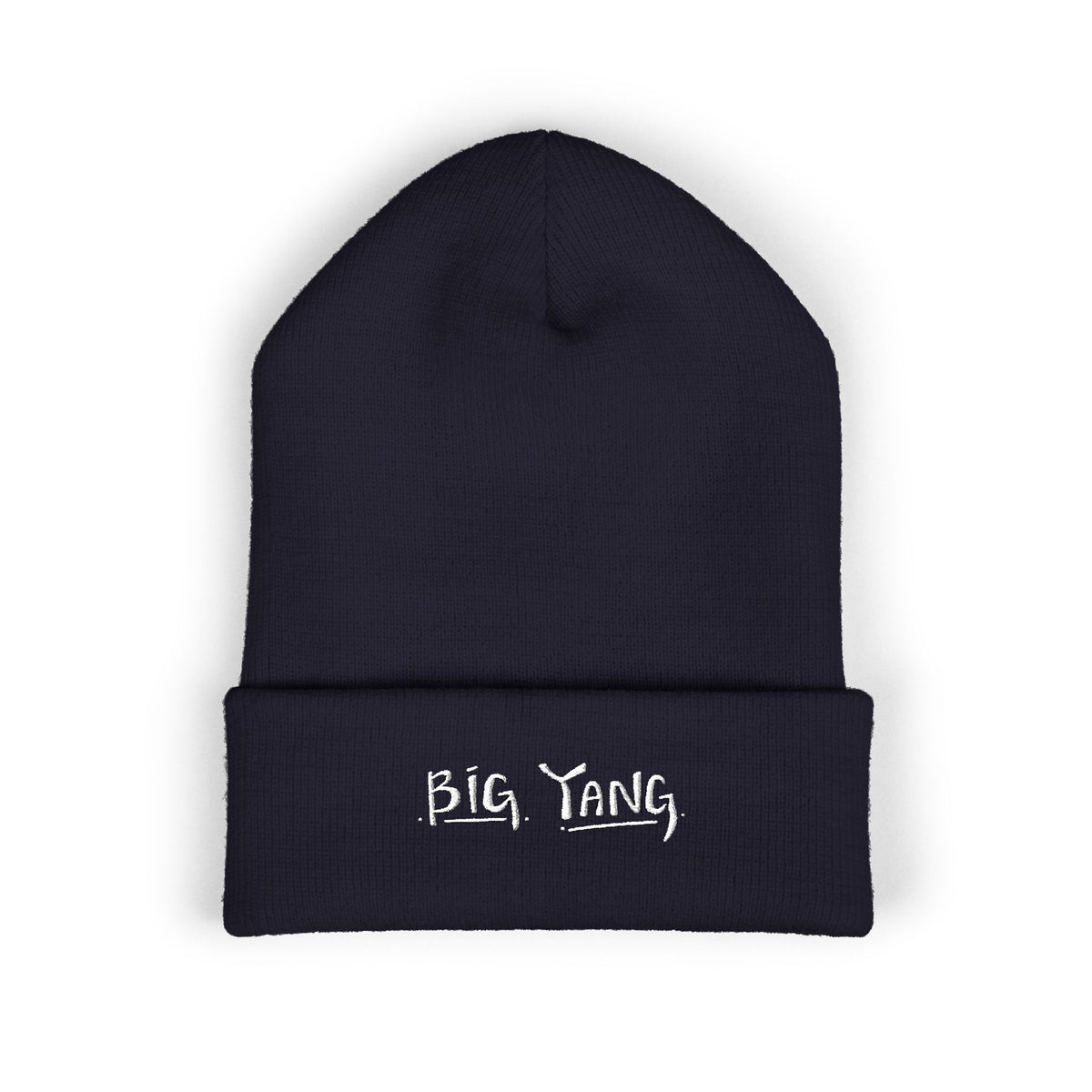 Big Yang Cuffed Beanie - Embroidered