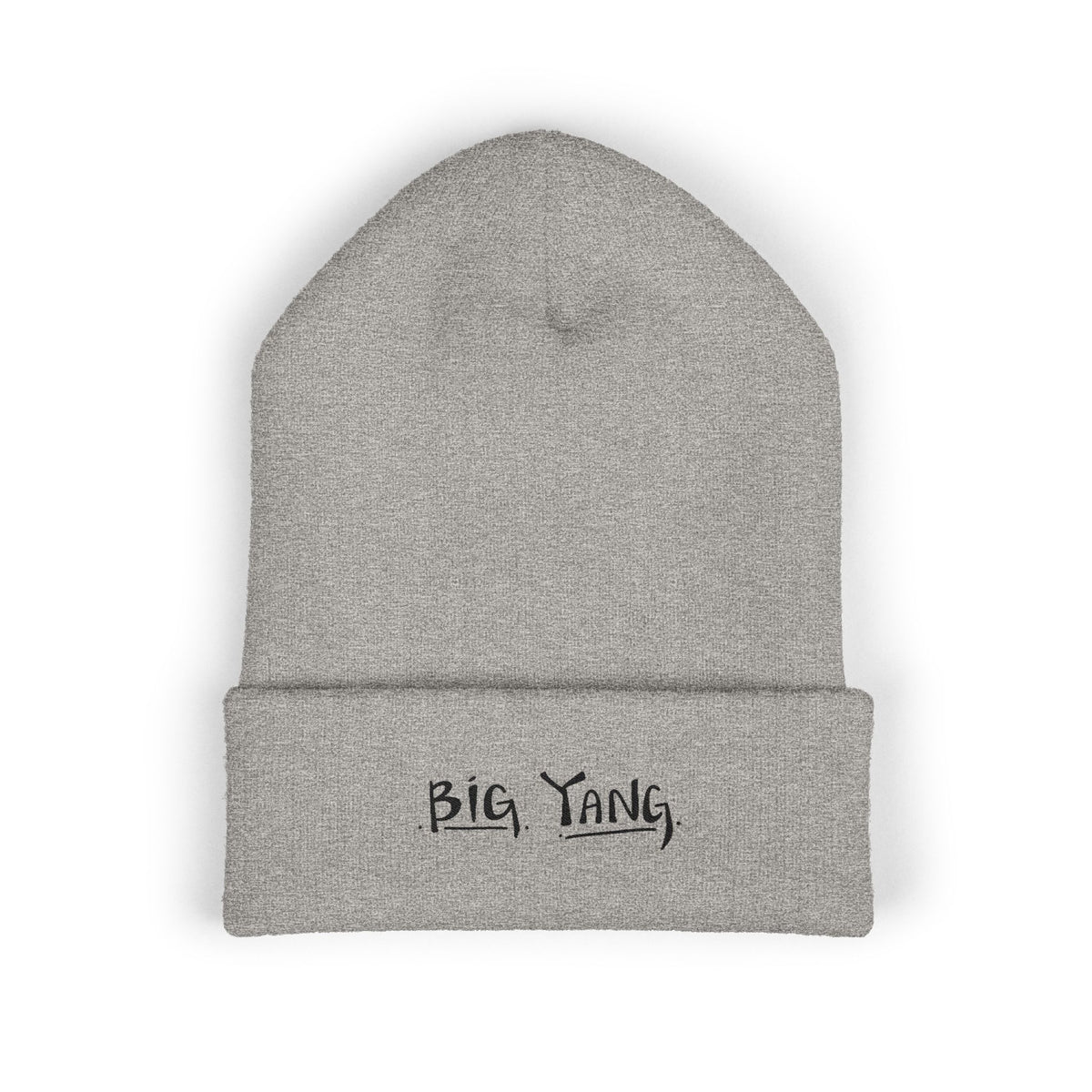 Big Yang Cuffed Beanie - Embroidered