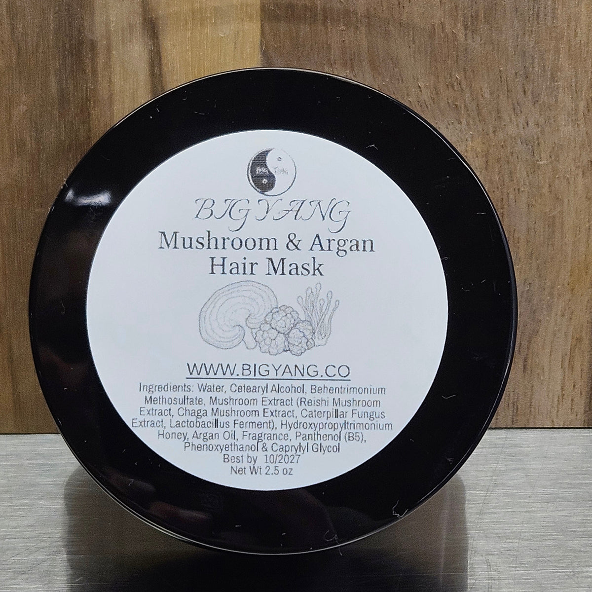 Mushroom & Argan Hair Mask