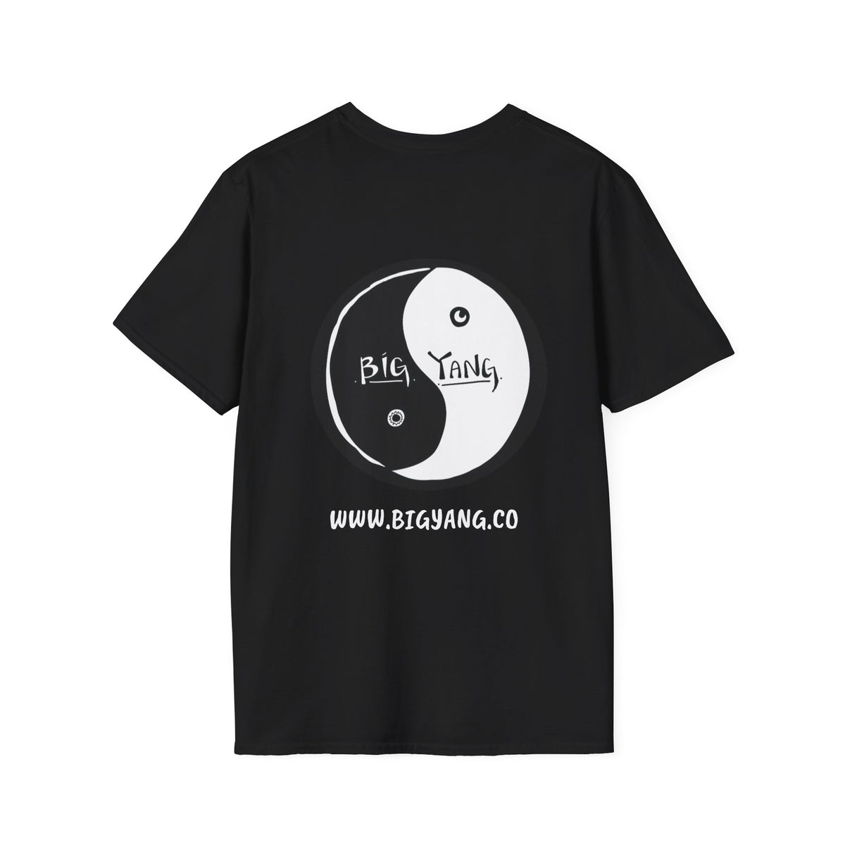Big Yang Unisex Softstyle T-Shirt- Black